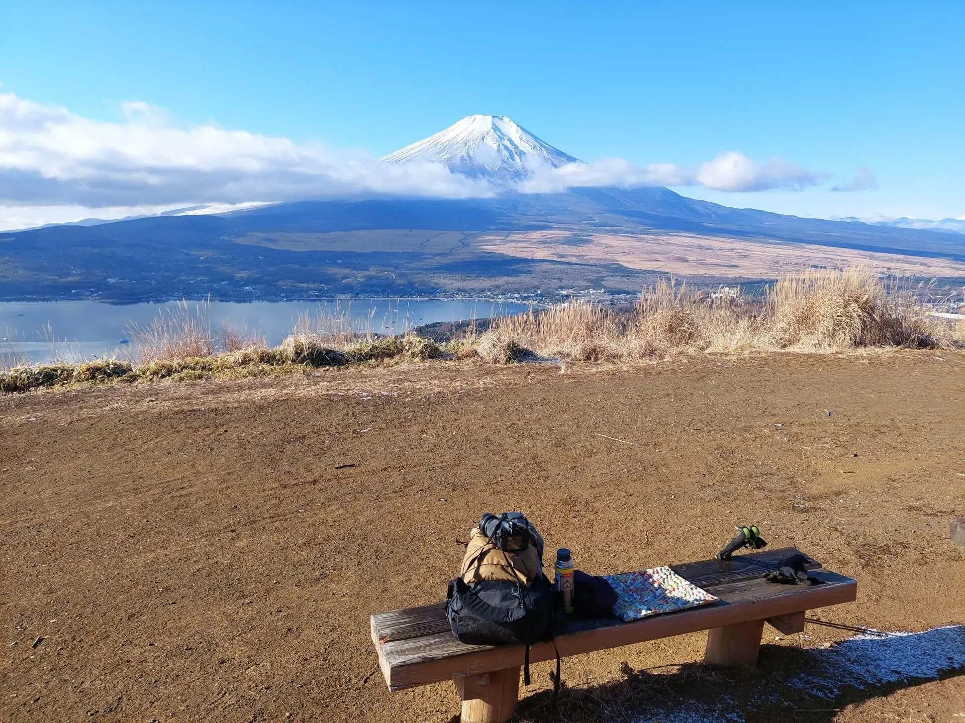 富士山が見えるハイキングコース